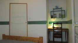 chambre d'hôtes : coin bureau
